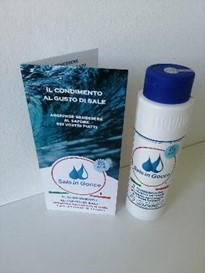 Sale in Gocce - 100% přírodní tekutá mořská sůl s 0,1g sodíku - 450g
